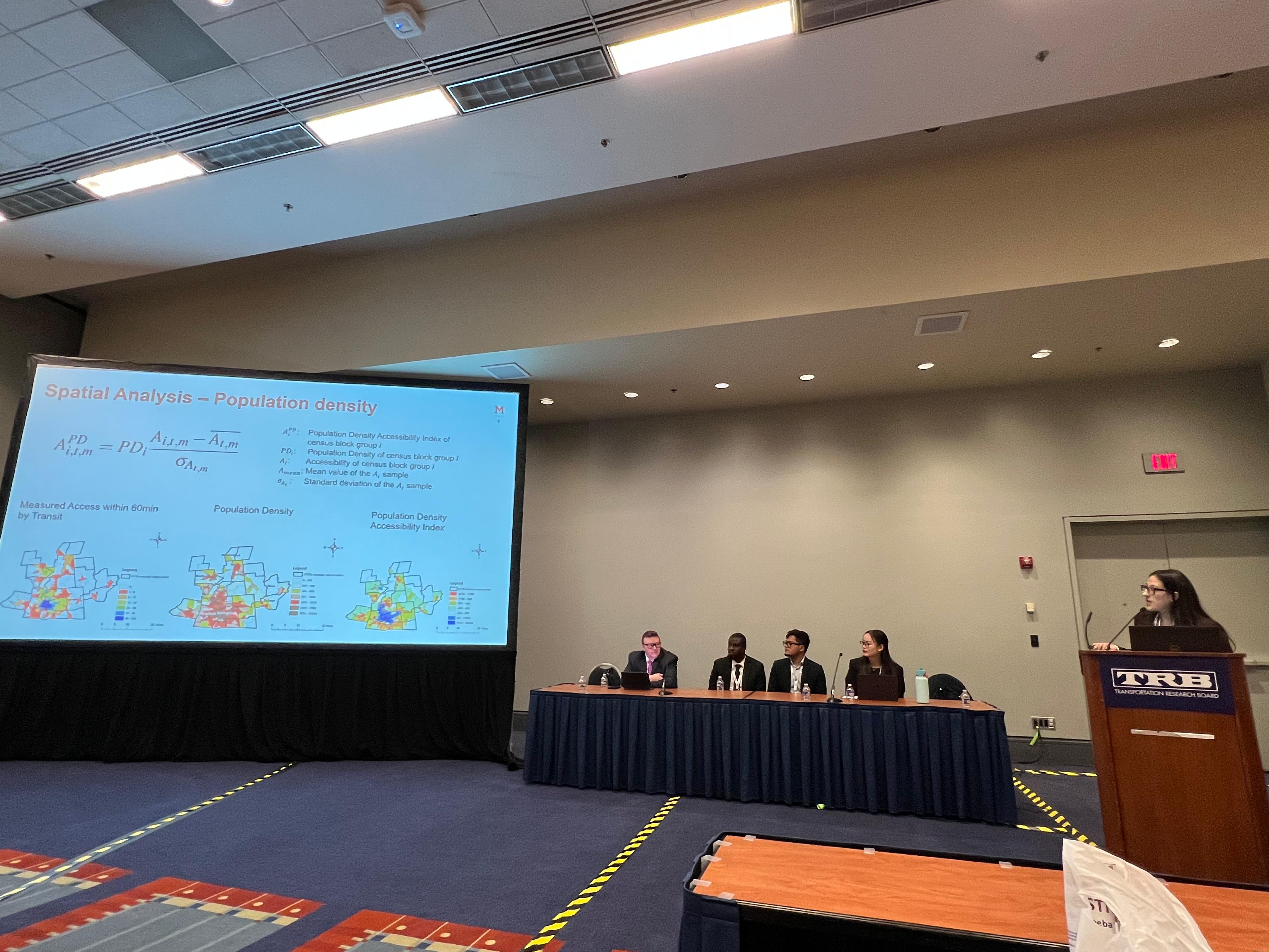 Presentation at the Transportation Research Board Annual Meeting 2026